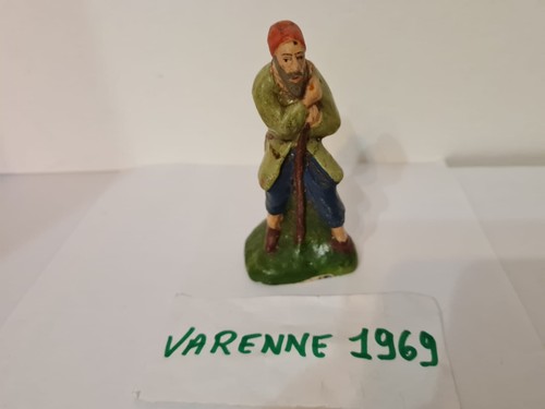 Presepe statuine anziano - anziano, con