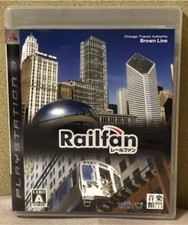 Railfan Train Simulator Gioco TAITO PlayStation 3 PS3 dal Giappone