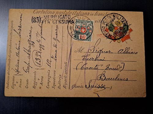 Posta militare 21 - militare, 21°