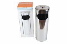 x Posacenere Da Terra Pattumiera Negozio Ufficio Sigari Sigarette Metallo dfh