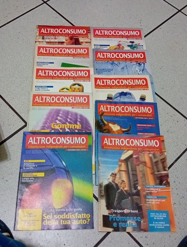 Riviste altro consumo - altro, 2001