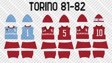 Subbuteo Decals Torino Barbero 1981 - 1982