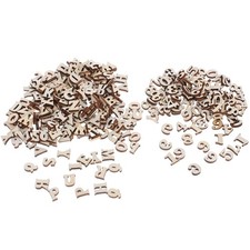  308 Pcs Decorazioni Per Bacheche Abbellimenti Di Lettere in Legno