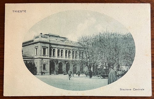 Cartolina epoca trieste - cartolina, d'