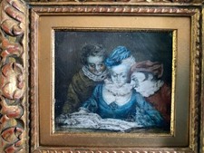 Bellissima Pittura A Olio XIX