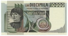 10000 LIRE RITRATTO D'UOMO