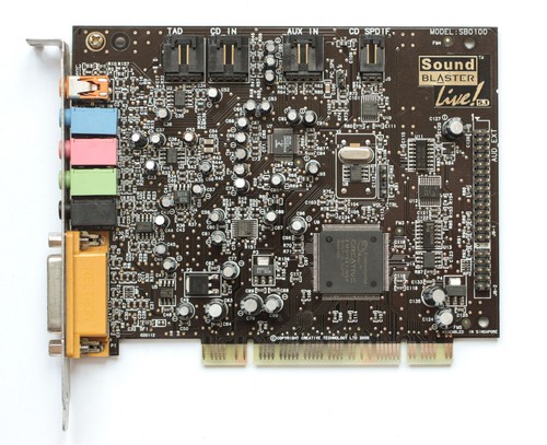 Scheda audio pci creative - scheda,