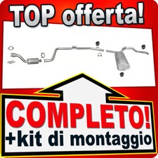Scarico Completo per OPEL VIVARO 1.9 DTI DI LWB-Lungo 2001-2006 Marmitta