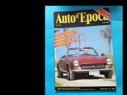 Auto epoca 5 - d'epoca, 1991