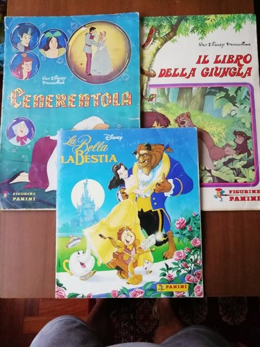 Lotto album panini cartoni per - album,