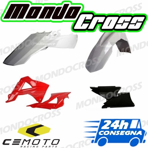 Kit plastiche cemoto bianco - plastiche,
