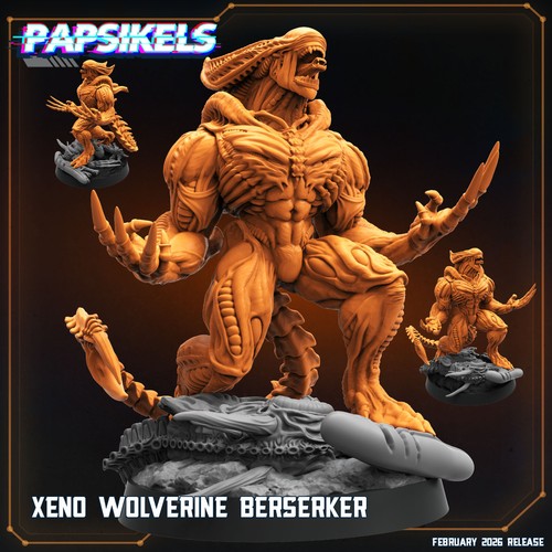 Miniatura resina xeno - in,