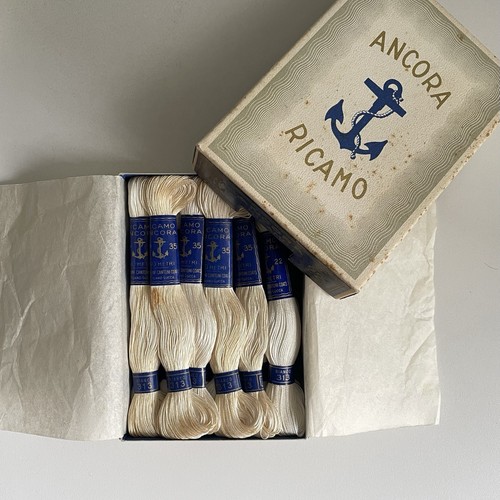 Scatola àncora ricamo - Àncora,