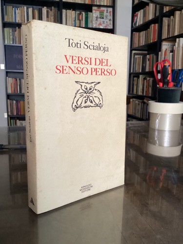 Poesia toti scialoja versi - -,