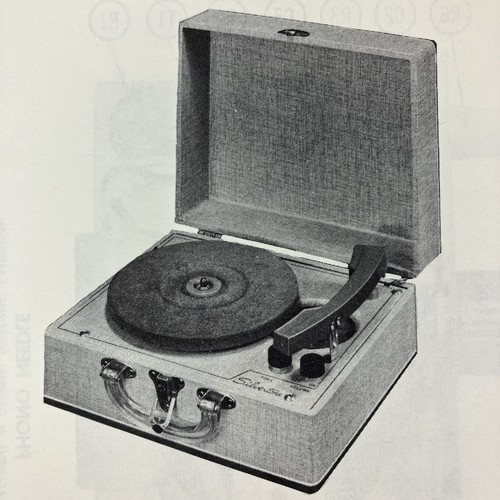 1957 silvertone record player - silvertone,