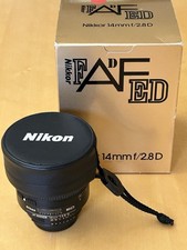 OBIETTIVO NIKON AF NIKKOR 14MM F2.8D