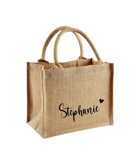 Borsa juta personalizzata - in,
