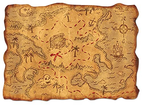 Mappa del tesoro - di, plastica