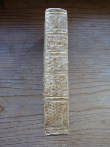 Gottlieb heinecii elementa - heinecii,