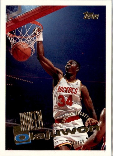 2005 topps hakeem - 2005-06, olajuwon