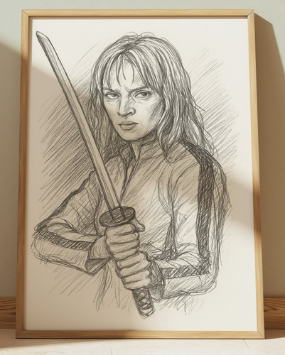 Kill bill sposa disegno - kill,