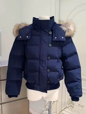 Giubbotto imbottito pelliccia