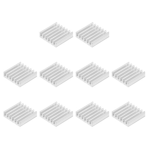 19x19x5mm autodesivo alluminio - autodesivo,