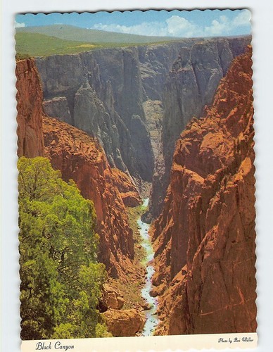 Cartolina canyon nero - canyon,