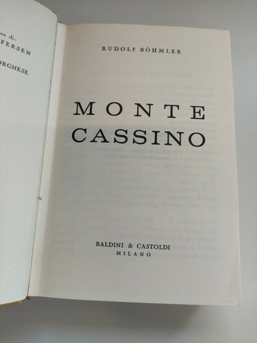 Montecassino baldini castoldi - montecassino., baldini&castoldi