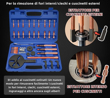 Estrattori per Cuscinetti Interni / esterni Estrattore a tre griffe 32-112mm