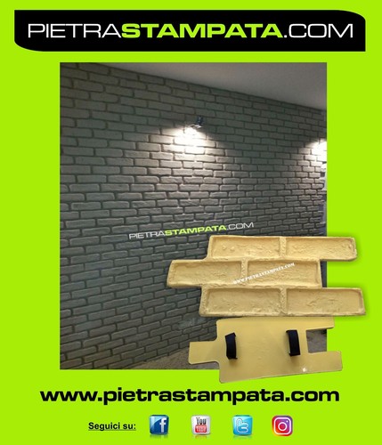 Stampo per muro cemento - per,