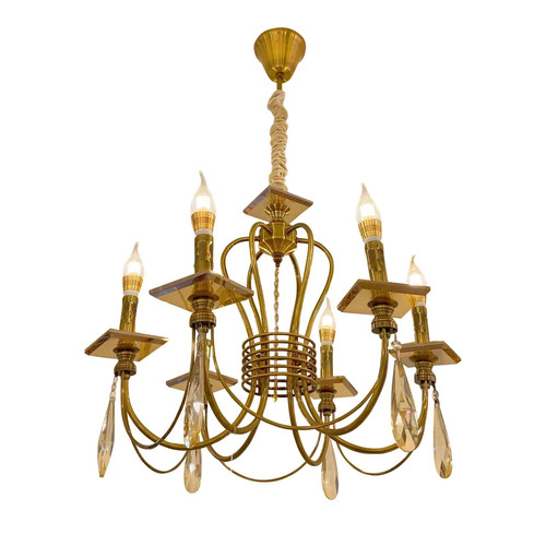 Lampadario industriale vintage