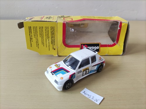 Burago peugeot 205 turbo 16 - turbo,