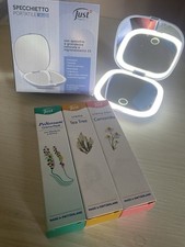 Crema Piedi, Tea Tree E Camomilla Da 30ml Con Specchio Led Just 