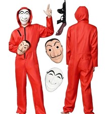 papel costume halloween XL casa di carta soldato maschera dali paura gang