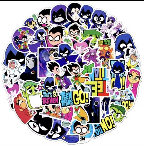 Set adesivi teen titans - set, 50