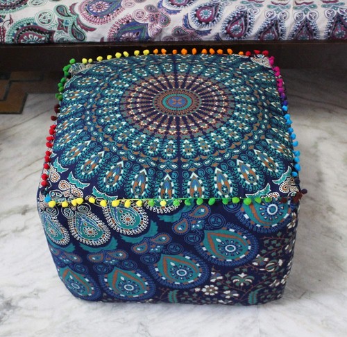 Copri pouf boho mandala - boho,