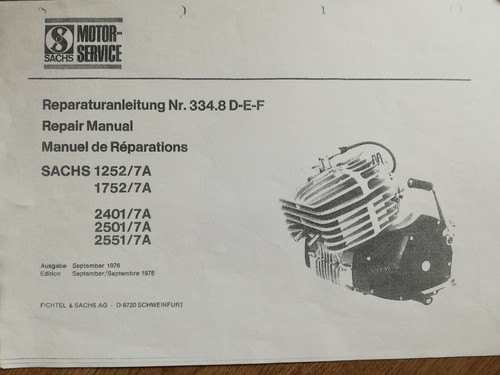 Manuale officina sachs - sachs, 7v