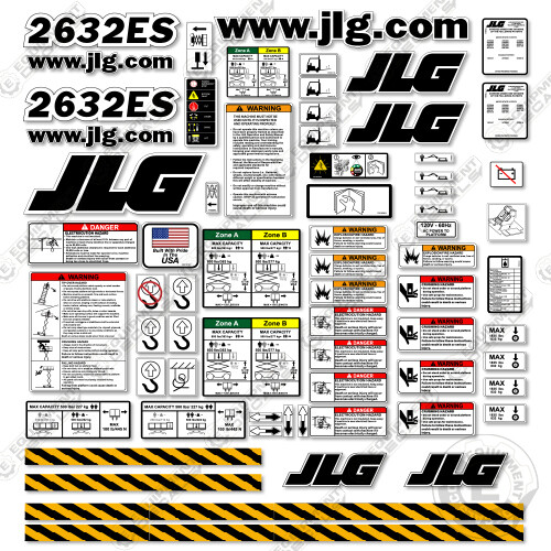 Adatto per jlg - jlg, 2632es