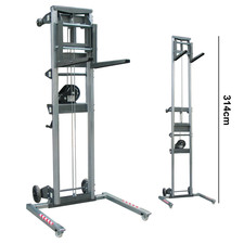 Elevatore sollevatore manuale con ruote per climatizzatore - portata 160 kg