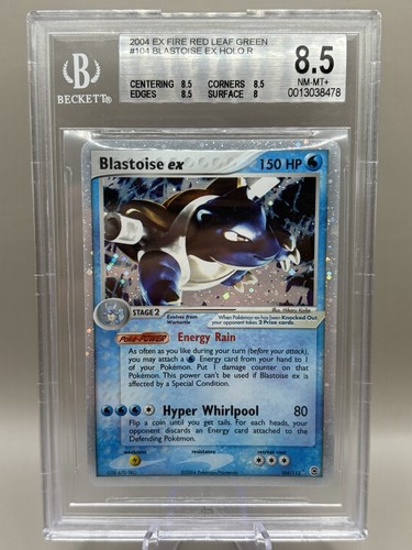 Carta pokémon blastoise - carta, ex
