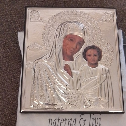 Icona sacra madonna con - icona,
