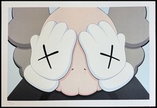 Kaws Litografia COA originale