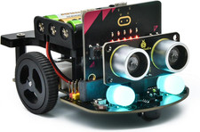 Kit Auto Robot per Micro:Bit V2 | Prevenzione Ostacoli Telecomando Controllo App