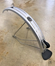 Brompton L version SILVER Rear