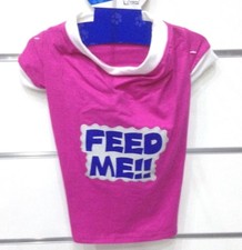 T-Shirt Rosa Feed Me Taglia