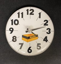 Kodak grande orologio da parete vintage anni '70 Made in U.S.A.