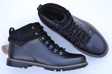 Stivali da uomo Clarks impermeabili alpini WESTCOMBE HI WP neri foderati in pelle prezzo consigliato £ 120