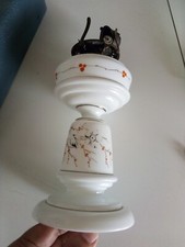 Antico Lume in vetro opalina