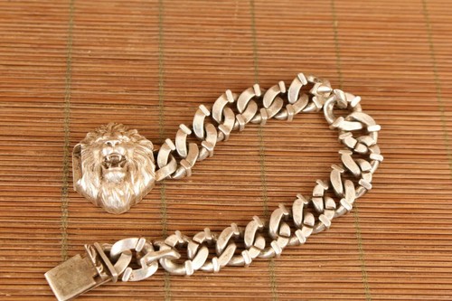 Bracciale statua leone - statua,